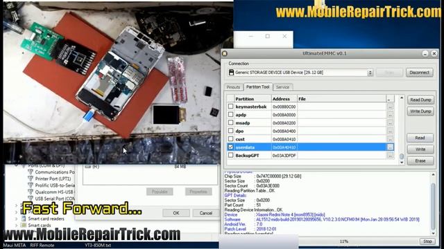 Umt Emmc Isp Tool Tutorial Lesson 2 | How to Read User Data Before Unlock Phone by Umt Emmc Isp Too смотреть онлайн