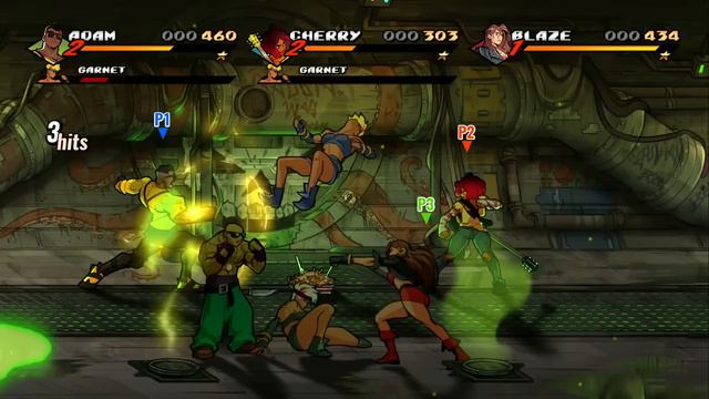 Streets of Rage 4 (02) Stage 3-6 смотреть онлайн