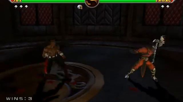 Mortal Kombat: Armageddon (K.A.F) - MK2 Jax Gameplay смотреть онлайн