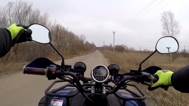 ПЕРВЫЙ ВЫЕЗД и ОФФРОУД на НОВОМ КИТАЙСКОМ КВАДРОЦИКЛЕ!!! смотреть онлайн