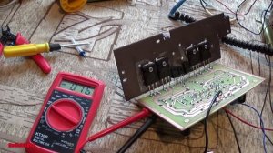 Усилитель мощности Ланзар – установка тока покоя и настройка. ч2