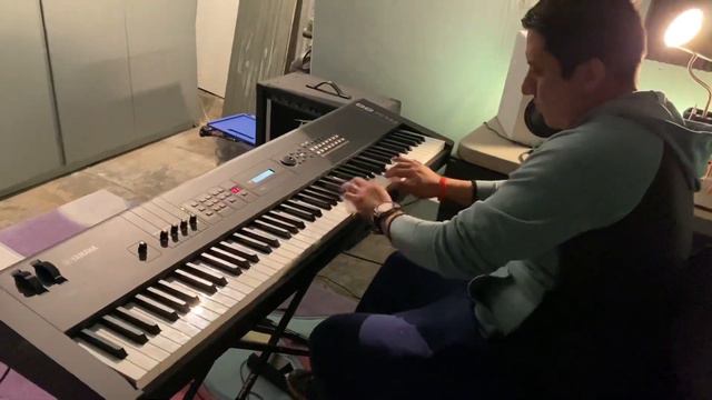 Balada Para Adelina Richard Clayderman  Yamaha MX 88 #baladas #piano #piano