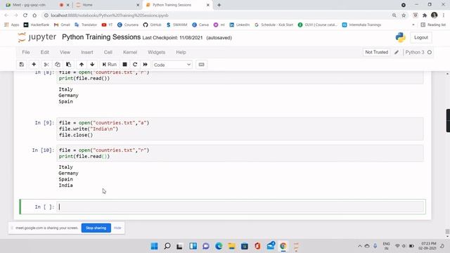 Python Training Program Session 18 || смотреть онлайн
