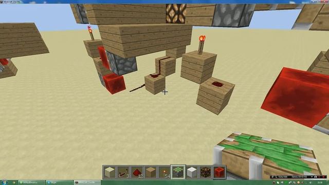 3# Красный факел в роли активатора [Minecraft механизмы] смотреть онлайн