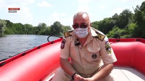 Брянские инспекторы ГИМС проверили, как соблюдаются правила поведения на воде