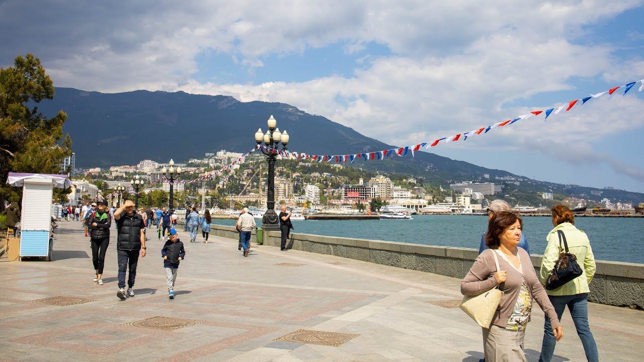 Крым 2019. Ялта НАБЕРЕЖНАЯ. ПРОГУЛКА ПО ЯЛТЕ смотреть онлайн
