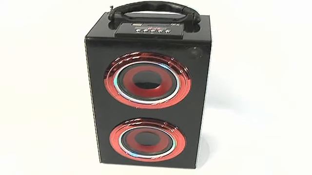 QFX CS-228 Portable Speaker With Rechargeable Battery USB SD Aux Multimedia Player смотреть онлайн