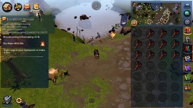 RuneScape Mobile - Первый взгляд. Создание героя и фарм (ios) смотреть онлайн