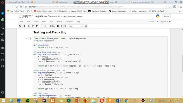 Logistic Regression Using One-vs-All on Fashion MNIST Data смотреть онлайн