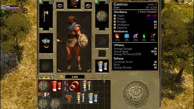 5T3V3N5 and Klo0ga play Titan Quest: Immortal Throne - Episode 3 - Strolling through the woods смотреть онлайн