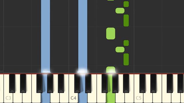 Carol Of The Bells - Piano Tutorial Synthesia