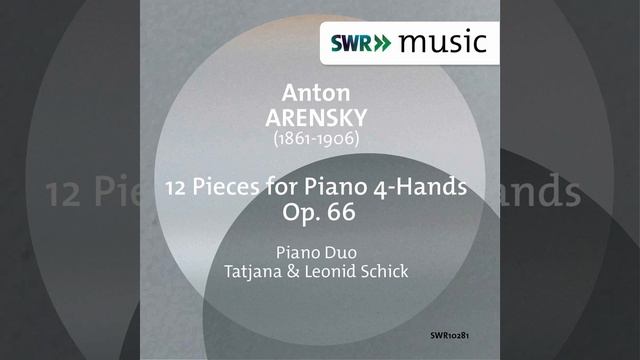 12 Pieces for Piano 4 Hands, Op. 66: No. 2. Gavotte смотреть онлайн