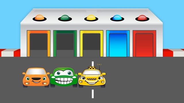 Изучение цвета с игрушечных автомобилей, цветов для детей, чтобы узнать смотреть онлайн
