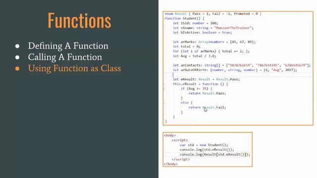 Function As A Class (Learn TypeScript - 5) смотреть онлайн