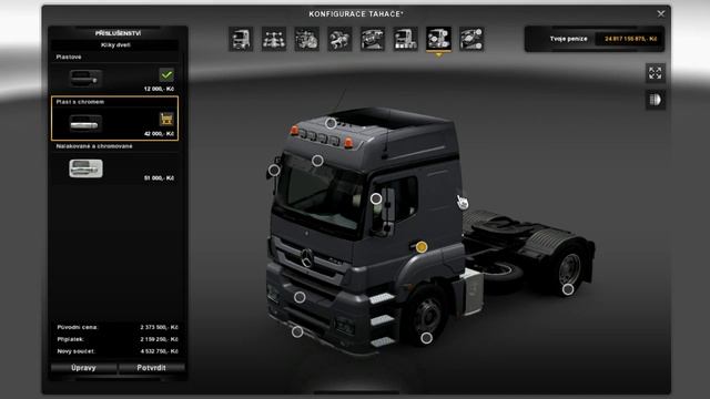 Euro Truck Simulator 2 Mercedes Benz Axor смотреть онлайн