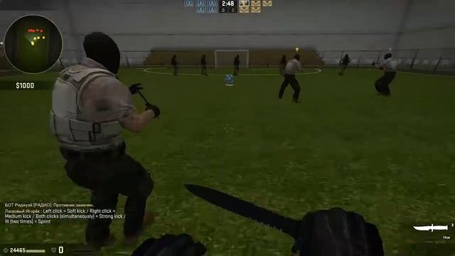 CS:GO Карты из мастерской #2 Artificial Grass ( ФУТБОЛ В КС?) смотреть онлайн