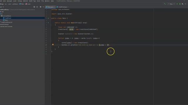 Arrays of Objects in Java смотреть онлайн