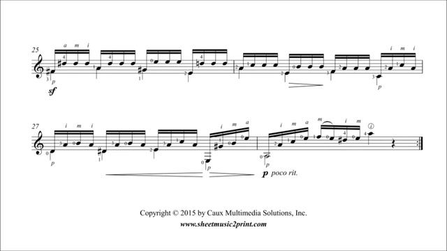 Carcassi : Etude Op. 60, No. 7 смотреть онлайн