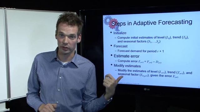 Chapter 7: Demand forecasting in a Supply Chain - Adaptive Forecasting смотреть онлайн