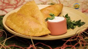 Домашние чебуреки в духовке