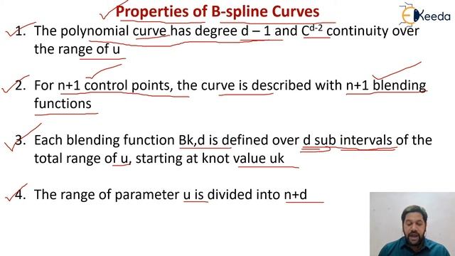 B-Spline Curve - 3D Geometric Transformation, Curves and Fractal Generation - Computer Graphics смотреть онлайн