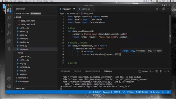 CRUD Mastery (Vol.2) | CRISPY FORMS (FBV) Updated Bootstrap 5 | 100% Python & Django (No Javascript
