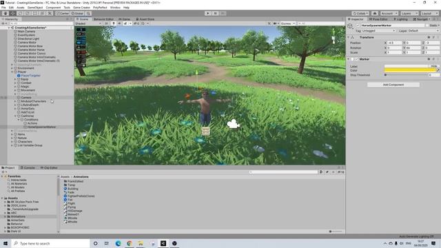 Unity Game Creator - Create a Game 25: Call Horse смотреть онлайн