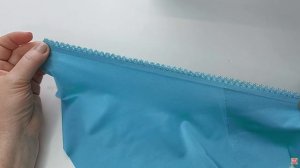 Трусики с высокой посадкой (без выкройки) за 11 минут легкий пошив нижнего белья