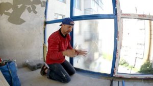 ЛЕГКО поменять стекло в алюминиевой лоджии.
