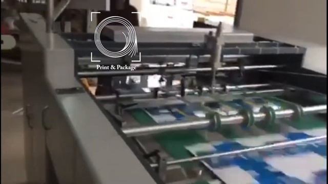 Высокоскоростное автоматическое устройство разделения заламинированных листов из рулона ZLMFQ 1200 смотреть онлайн