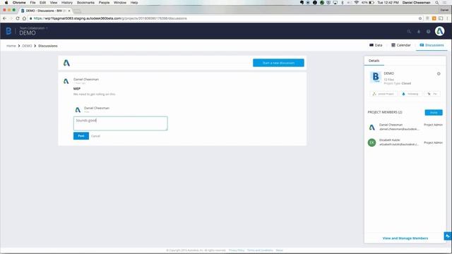 BIM 360 Team Demo смотреть онлайн