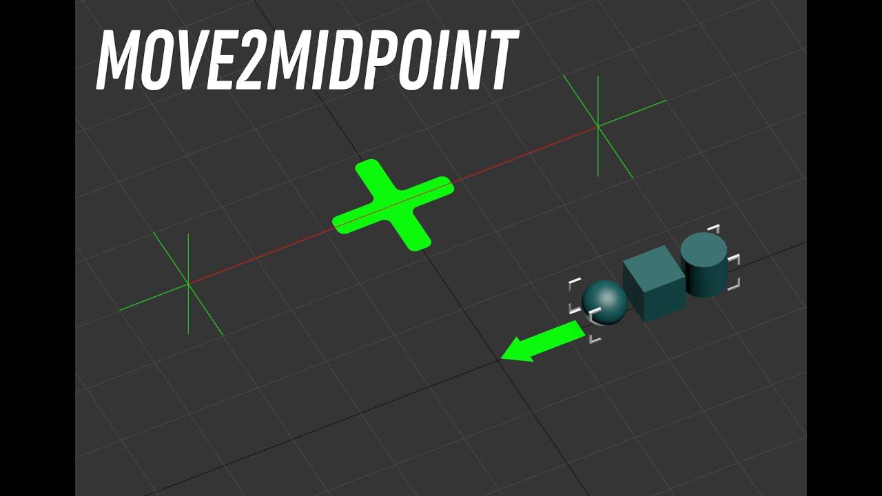 Move2Midpoint - 3dsmax script смотреть онлайн