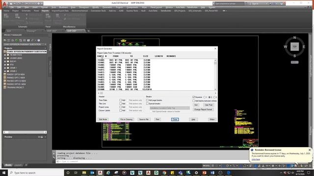 Creating a Cable From/To Report Using AutoCAD Electrical смотреть онлайн