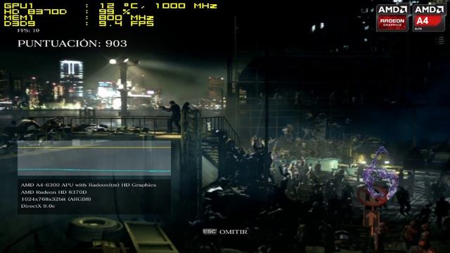 Resident Evil 6 Benchmark on AMD A-Series APU RICHLAND A4-6300 AND AMD RADEON HD 8370D смотреть онлайн