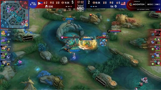 [EN] MSC Knockout Stage Day 2 | ECHO VS TODAK | Game 3 смотреть онлайн