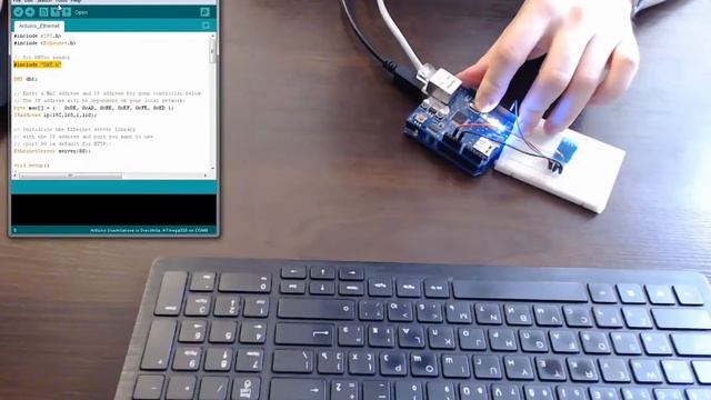 Arduino and Ethernet Shield for Home Monitoring over Internet смотреть онлайн