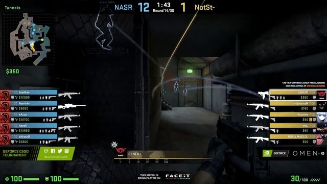 GEFORCE CS:GO BY OMEN النهائي لبطولة كاونتر سترايك смотреть онлайн