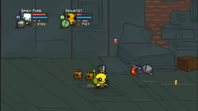 Castle Crashers Playthrough Episode 8 - Industrial Castle and Robot Boss - HD смотреть онлайн