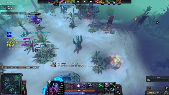 Dota 2 | Test RTX 3060 12 gb + AMD Ryzen 5 5600x | all settings 1080p смотреть онлайн