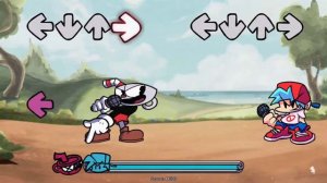 Cuphead snake eyes PERFECT HARD  (first song)- Fnf indie cross full