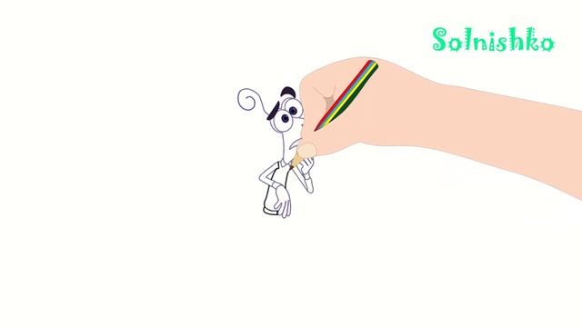 Как нарисовать Страх из мультфильма Головоломка. смотреть онлайн