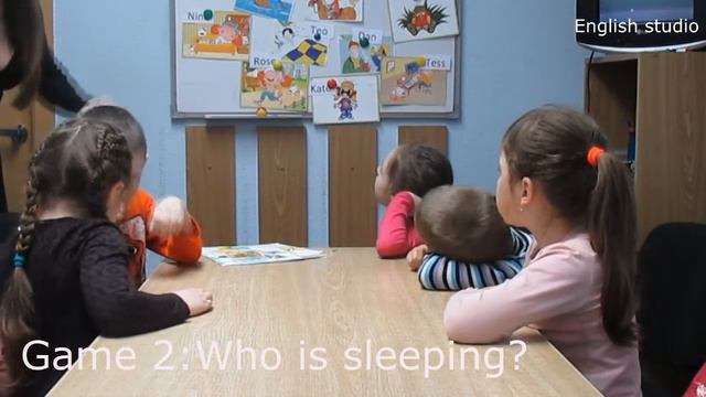 Present Continuous Activities with names for kids. English lesson for kids 5 6 years old смотреть онлайн