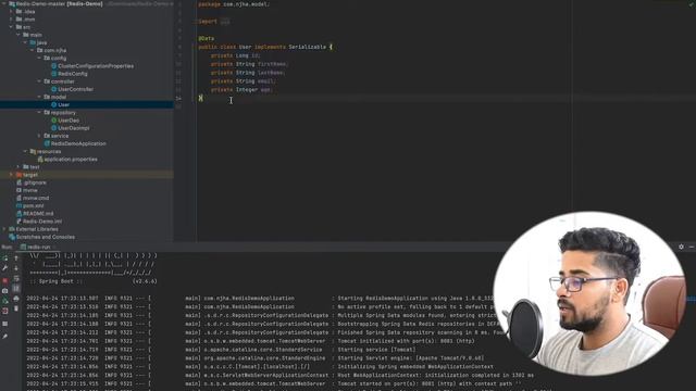 Redis Spring Integration | Redis Cluster Integration Spring Using Jedis смотреть онлайн