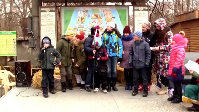 Рождественские колядки в Одесском зоопарке смотреть онлайн