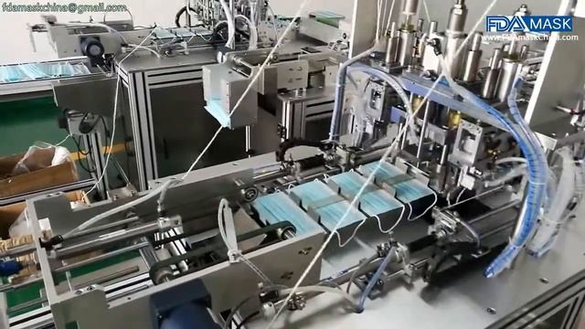 Полностью автоматическая машина для изготовления масок для лица для медицинских смотреть онлайн