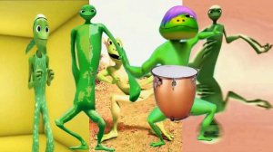 El Chombo - Dame Tu Cosita feat VS Green alien dance song VS Selena Gomez Video 008