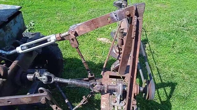 Самодельная роторная сенокосилка смотреть онлайн
