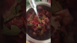Тушёнка в Афганском казане из Лосятины!!!
