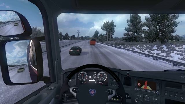 Eurotrucks 2 FranceMap Scania S580 Marseille Montpellier смотреть онлайн