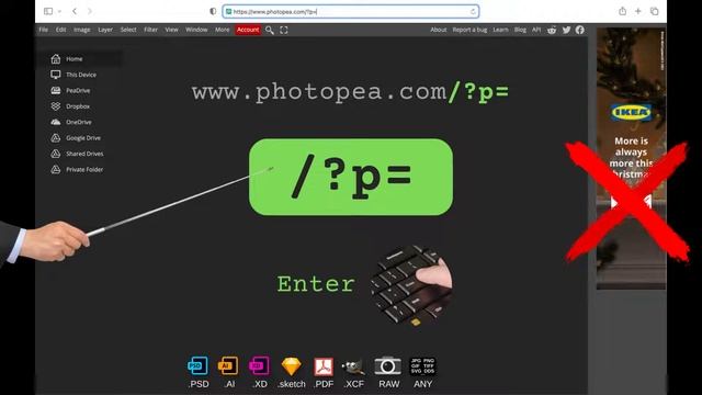 How to Remove Photopea Ads Sidebar смотреть онлайн